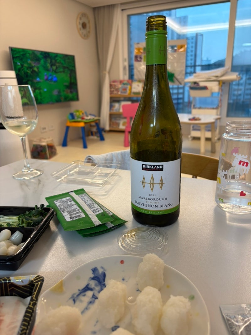코스트코 하정우 와인, 커클랜드 화이트와인 시그니처 말버로포인트 쇼비뇽블랑 후기