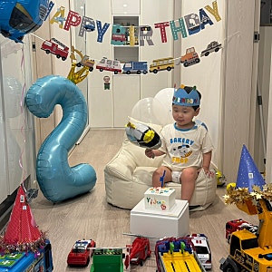 두돌 아기 생일파티 어린이집 답례품 간식 준비 타요 풍선세트 후기