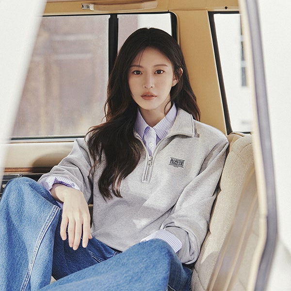 마리떼 프랑소와 저버 고윤정 화보로 만나는 여자 가을 코디, 감각적인 하프집업 맨투맨 추....