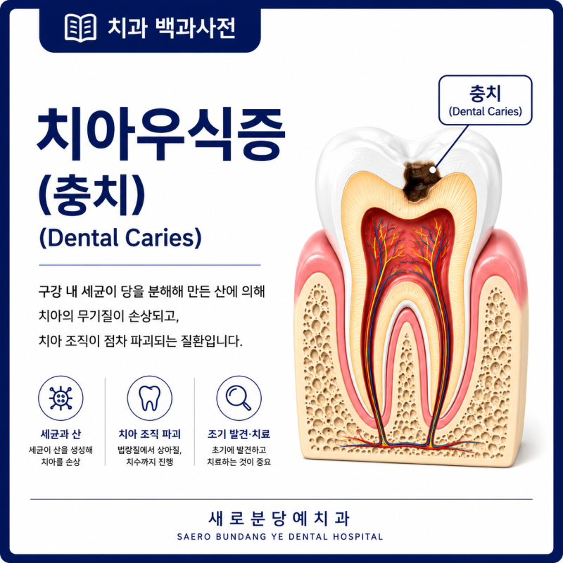 치아우식증(충치, Dental Caries)이란?