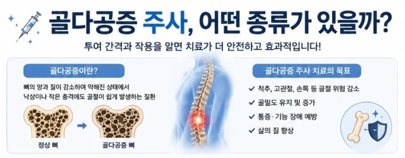골다공증 치료제 총정리
