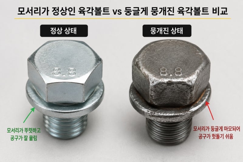 볼트 머리가 뭉개졌을 때 푸는 법｜복스알·플라이어·볼트리무버는 언제 쓸까?