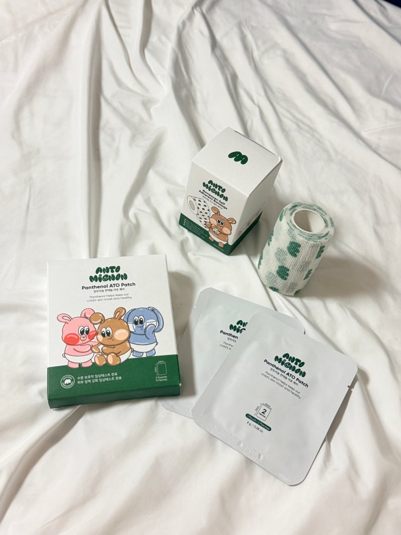 아토피 땀알러지 피부 가려움 관리 앙또미뇽 아토패치 수분패치 3주 후기