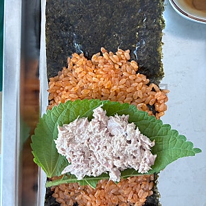 불닭 참치마요 김밥 | 삼양 불닭 소스 오리지널 이용 간단 핑거푸드 김밥 레시피 추천
