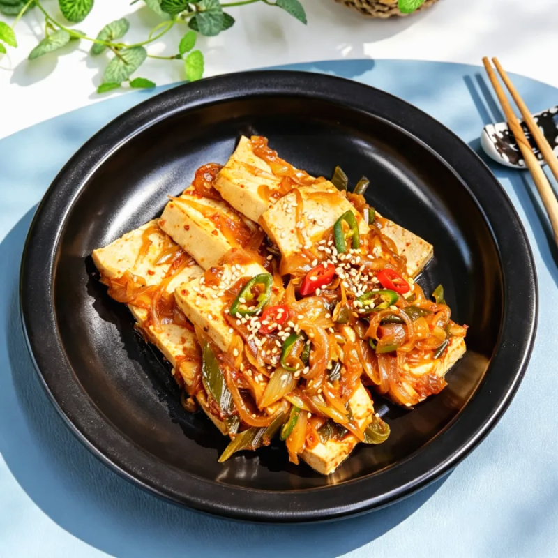 오늘 뭐먹지 고민 끝! 류수영 양파 두부조림 레시피 양념장 만들기