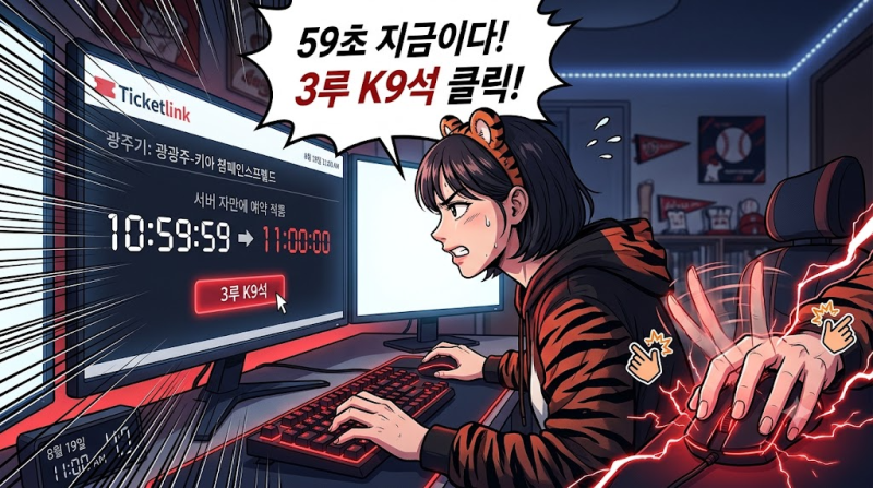 [프로야구] 기아챔피언스필드 티켓예매 완벽 성공법! 티켓링크 꿀팁부터 취소표·현장구매 ....