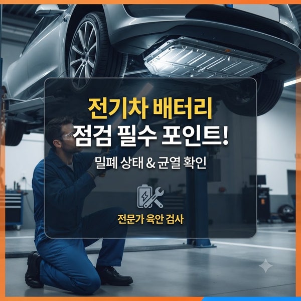 전기차 고전압 배터리 점검 비용, '공짜'인 줄 알고 미루다가 수천만 원 날립니다!
