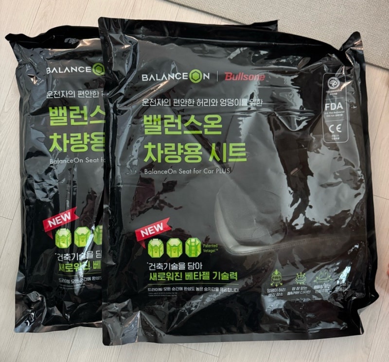 [밸런스온] 차량용 시트 후기 | 트와이스 나연 꿀템 방석, 가격값 할까?