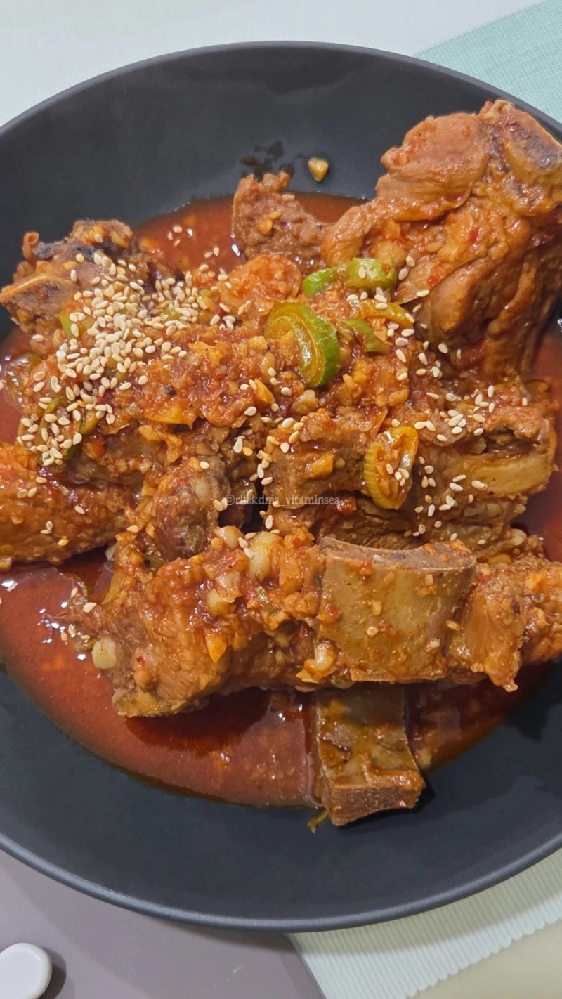 대구 동인동 마늘폭탄 매운갈비찜 레시피 신혼에 먹으면 방구박살나요