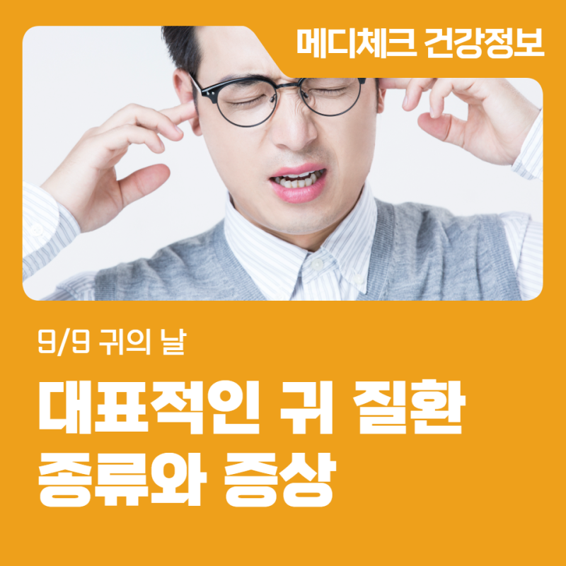 귀의 날! 대표적인 귀 질환 종류와 증상