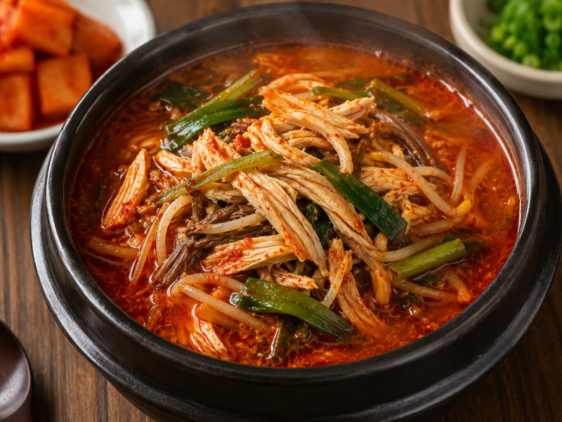 ️ 닭개장 ️ 얼큰하고 진한 닭육수 만드는 방법 / 자취생 간단요리 레시피 에 대해서 알아....