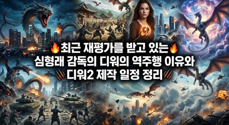 최근 재평가를 받고 있는 심형래 감독의 디워 역주행 이유와 디워2 제작 일정 정리