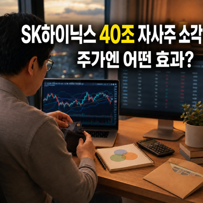 SK하이닉스 40조 자사주 소각｜기간·비율·주가 효과 총정리