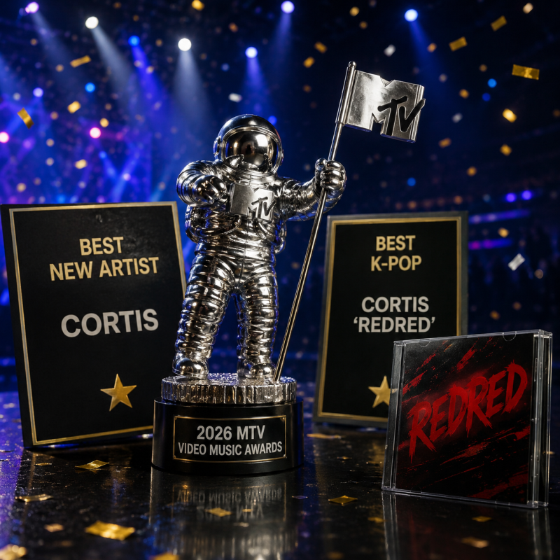 코르티스 2026 MTV VMA 2개 부문 후보, 데뷔 1년 만이라 놀랐어요