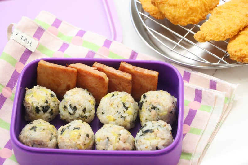 참치마요 주먹밥 만들기｜10분컷 간단한 아침메뉴 아이 간식으로 딱!