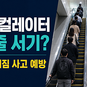 에스컬레이터 두 줄 서기 다시 추진? 넘어짐·끼임 사고 예방법 총정리