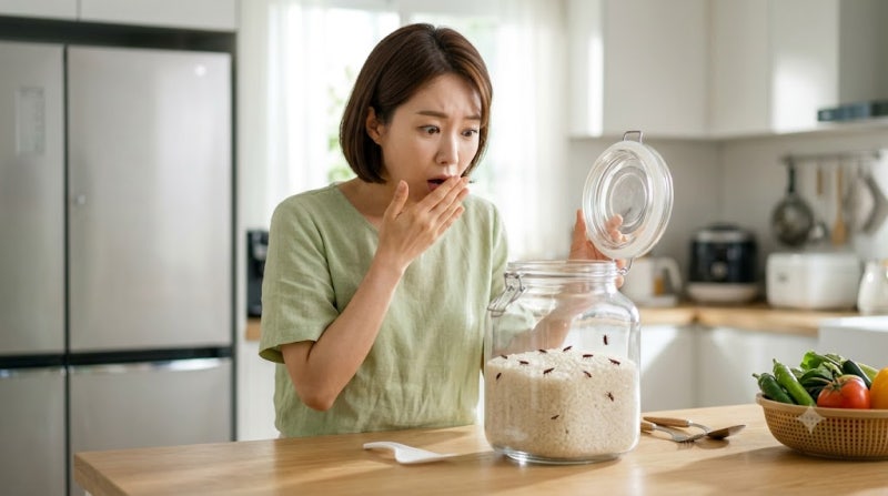 진작 이렇게 보관할걸! 페트병과 냉장고로 끝내는 여름철 쌀 보관 완벽 가이드