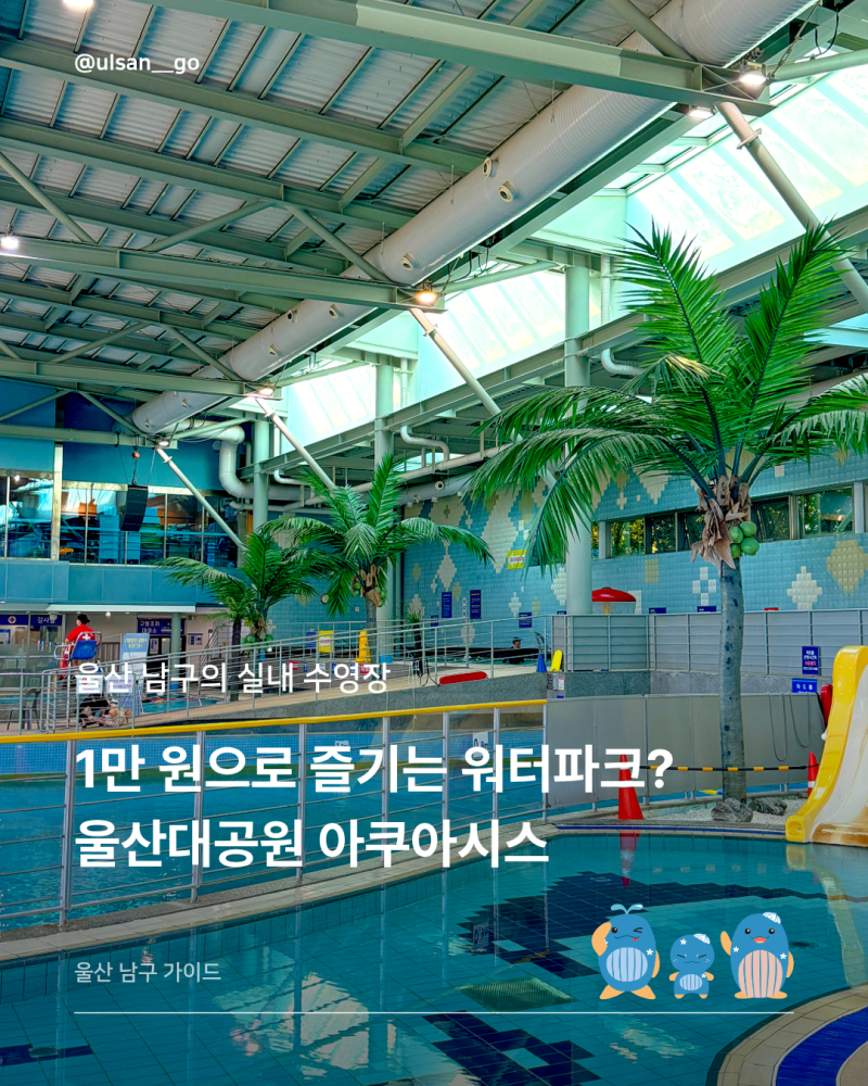 1만 원으로 즐기는 워터파크? 울산대공원 아쿠아시스