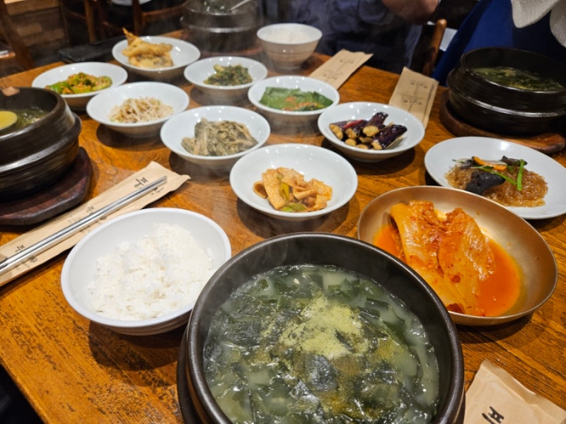 부산 해운대 한식 맛집 | 풍원장 미역국정찬 마린시티점