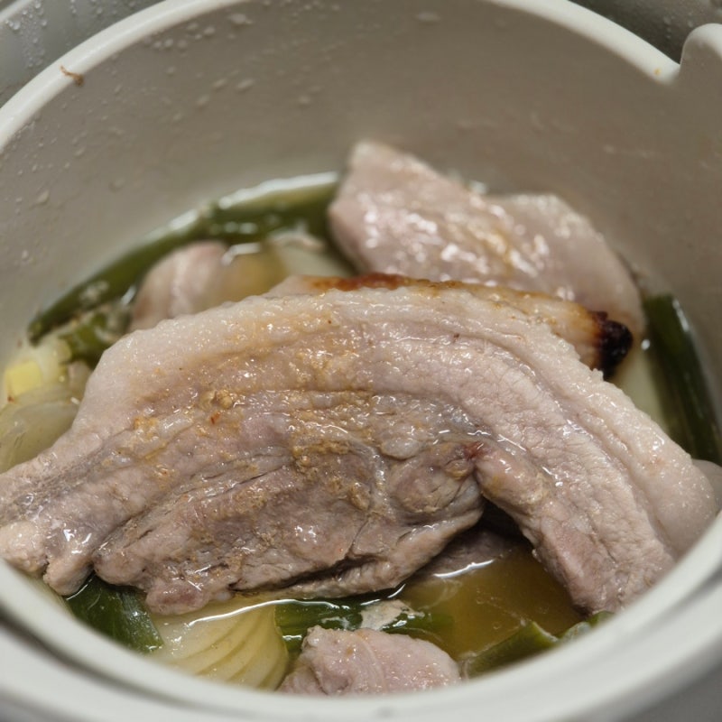 전자레인지용 실리콘 저당밥솥 사용법 수육, 계란찜 만들기