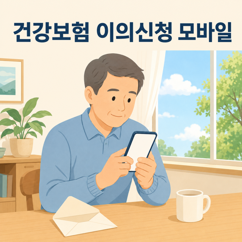 2026 건강보험 이의신청 모바일 신청 방법 — 8월 3일부터 건보공단 앱에서 접수·서류제출·결....