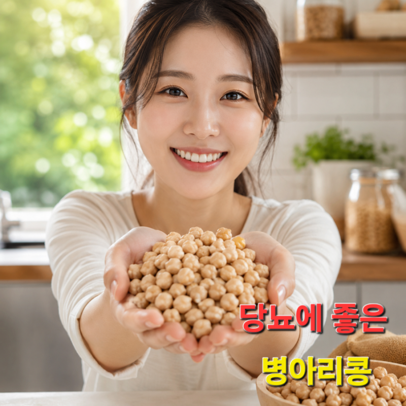 당뇨에 좋은 병아리콩 효능과 GI지수, 부작용 없이 먹는 법