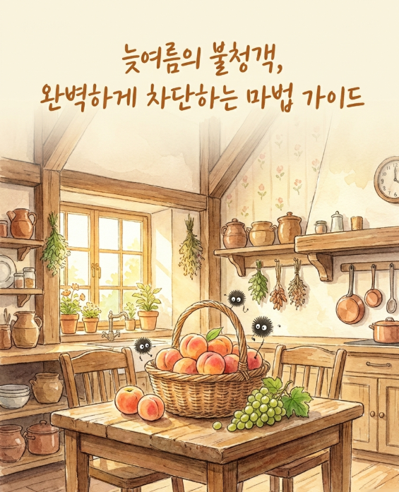 "도대체 어디서 나오는 거야?" 늦여름·초가을 불청객 초파리·권연벌레 완벽 퇴치법 4가지
