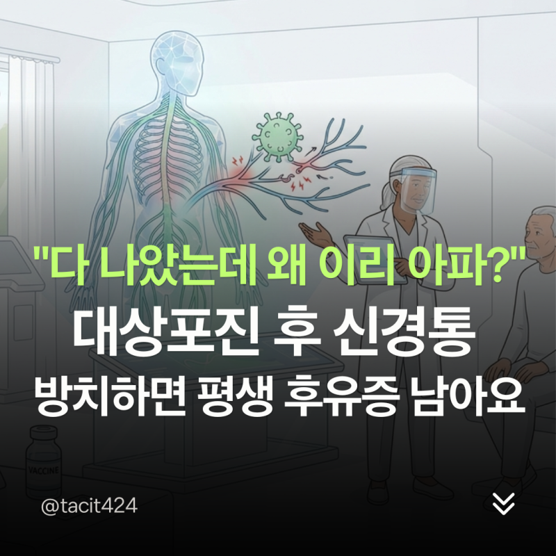 "수포 다 나았는데 왜 이리 아프죠?" 대상포진 후 신경통 증상과 회복 기간, 방치하면 평생 후....