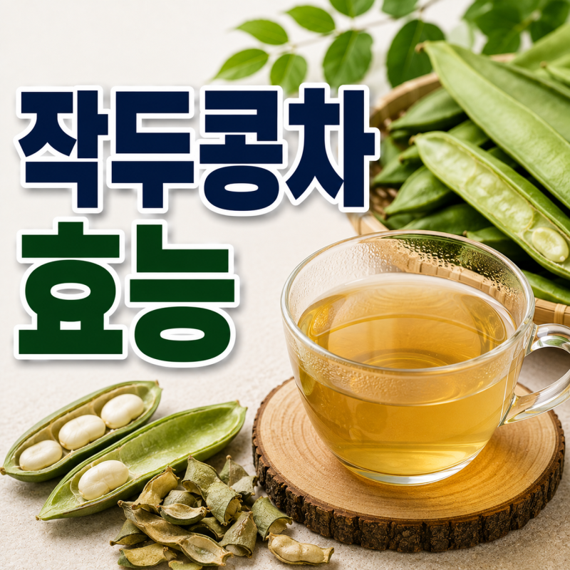 작두콩차 효능과 먹는 방법, 주의사항, 비염에 좋은 작두콩차 만들기
