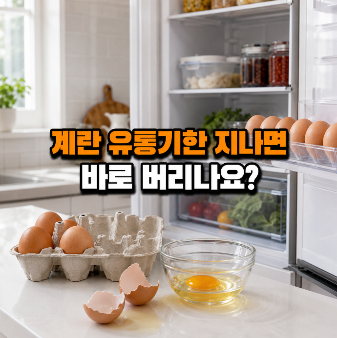 계란 유통기한 지나면 바로 버리나요? 냉장보관 상한계란 확인하는 4가지 방법