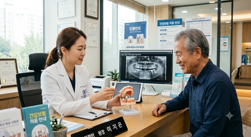 65세 이상 임플란트 가격 얼마? 건강보험 적용 개수·본인부담금 정리