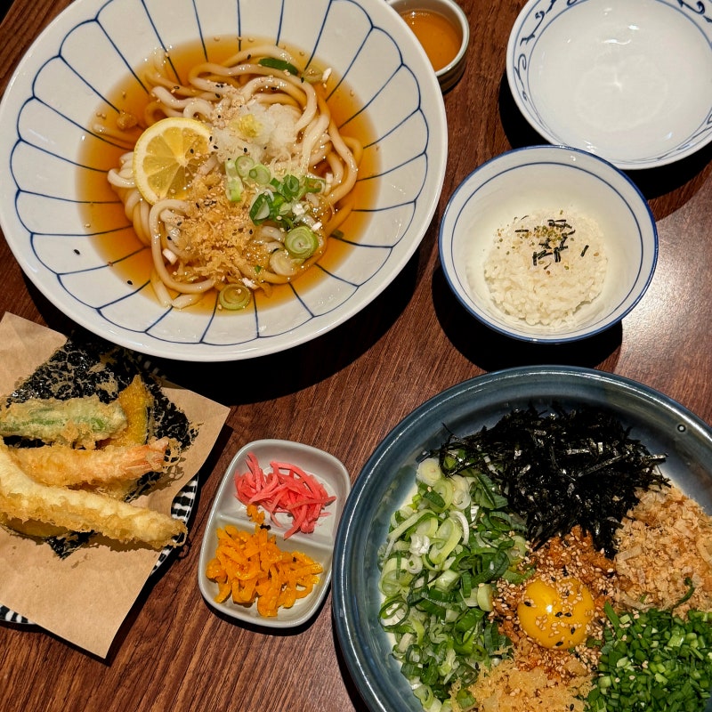 과천 우동 맛집 우동키노야 80cm 자가제면 덴뿌라 붓카케 냉우동과 마제우동 솔직후기
