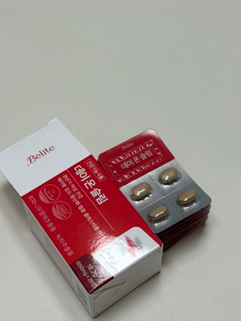 갱년기다이어트 시작한 엄마를 위한 갱년기다이어트보조제 데이온슬림후기