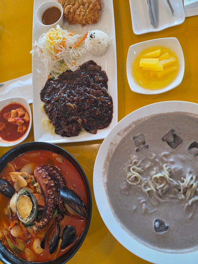 제주 쇠소깍 맛집 이루후제 서귀포본점, 한라산 뷰가 예쁜 분위기 좋은 중식당