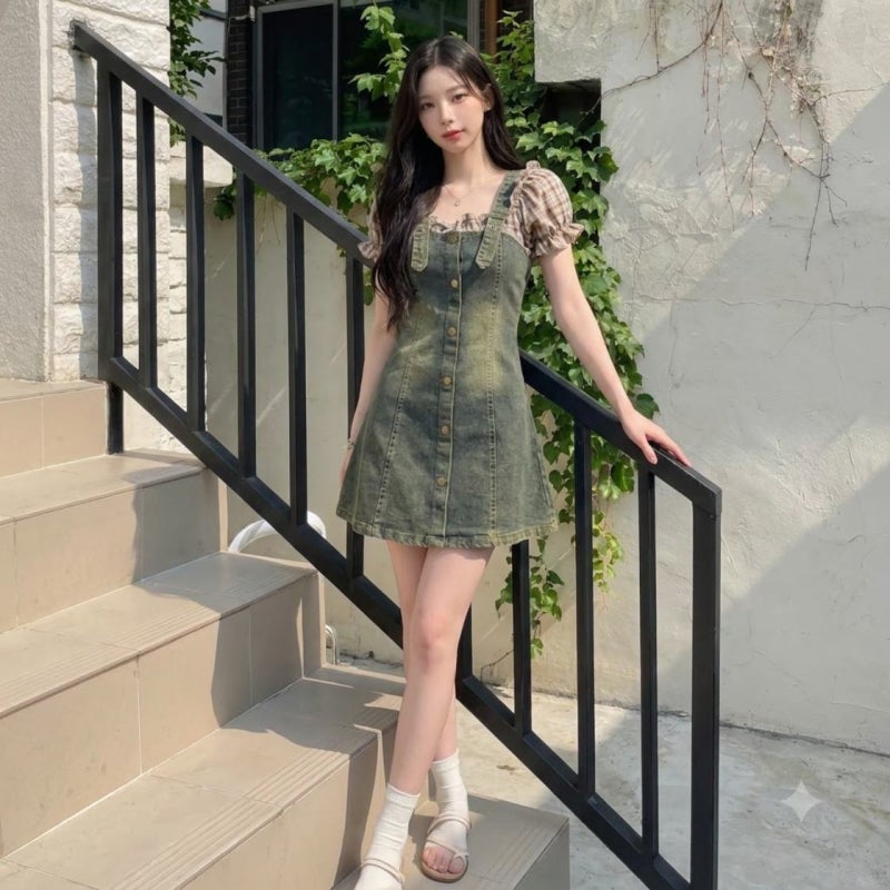 데님 A라인 미니원피스 2026 봄 데일리룩, 왜 다들 이 핏을 찾을까?