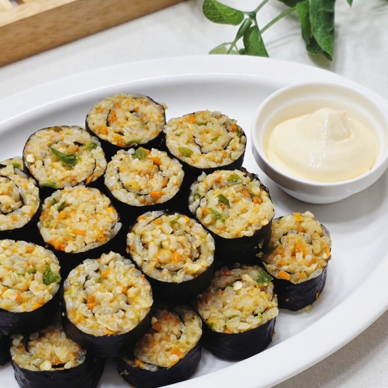 어묵 땡초김밥 간단한 김밥 만들기 매콤한 꼬마김밥 레시피