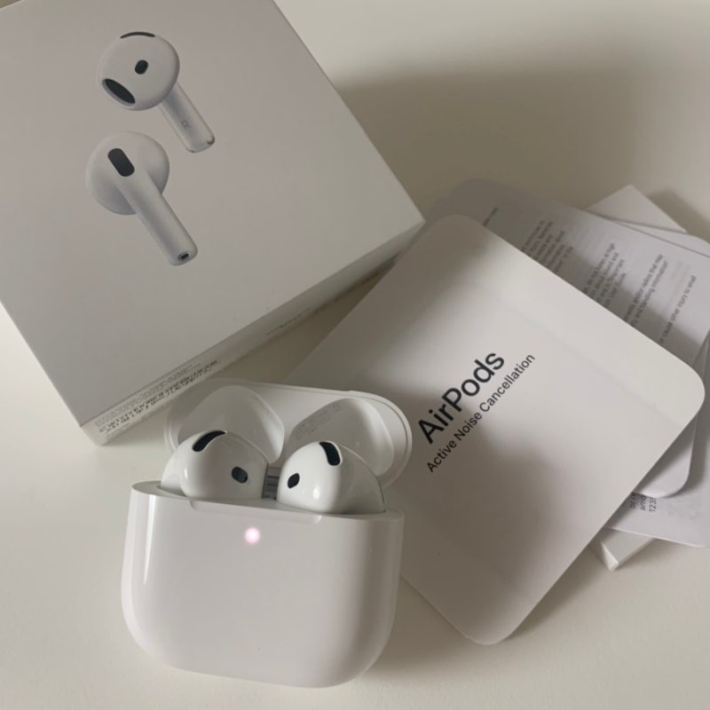 애플 Apple 에어팟 4 액티브 노이즈 캔슬링 쿠팡가 21만 원대 내돈내산 후기 리뷰 +귀에서 콘서....