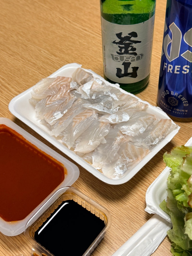 부산 자갈치시장 회 포장 맛집 | 남포동 회센터 창녕상회 농어회 후기