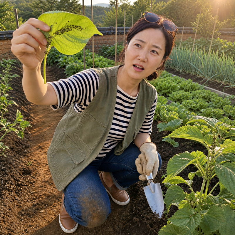 "개미만 잡다가 3년 텃밭 망쳤어요" 텃밭 개미 진딧물 완전 퇴치법