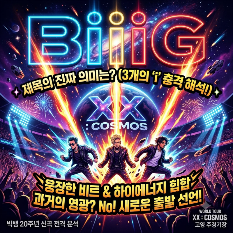 빅뱅 20주년 신곡 BiiiG, 제목에 숨은 진짜 의미
