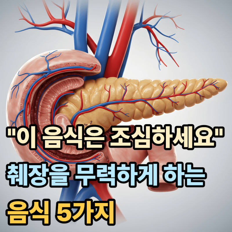 “이 음식은 조심하세요” 췌장에 부담을 주는 음식 5가지