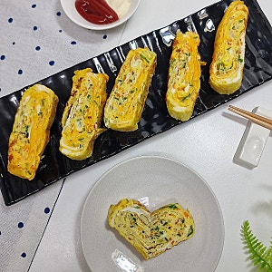 체다치즈 계란말이 만드는법 레시피, 아이들 밥반찬 엄마 아빠 술안주 베스트
