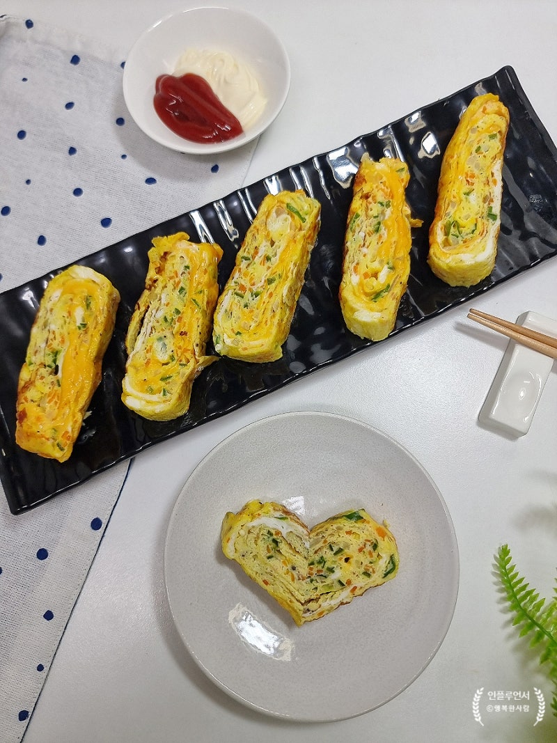 체다치즈 계란말이 만드는법 레시피, 아이들 밥반찬 엄마 아빠 술안주 베스트