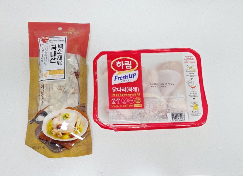 닭다리 삼계탕 레시피