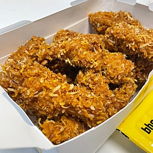 BHC 콰삭킹 콤보 뿌링치즈볼 내돈내산 후기 | 맵기 소스 가격까지!