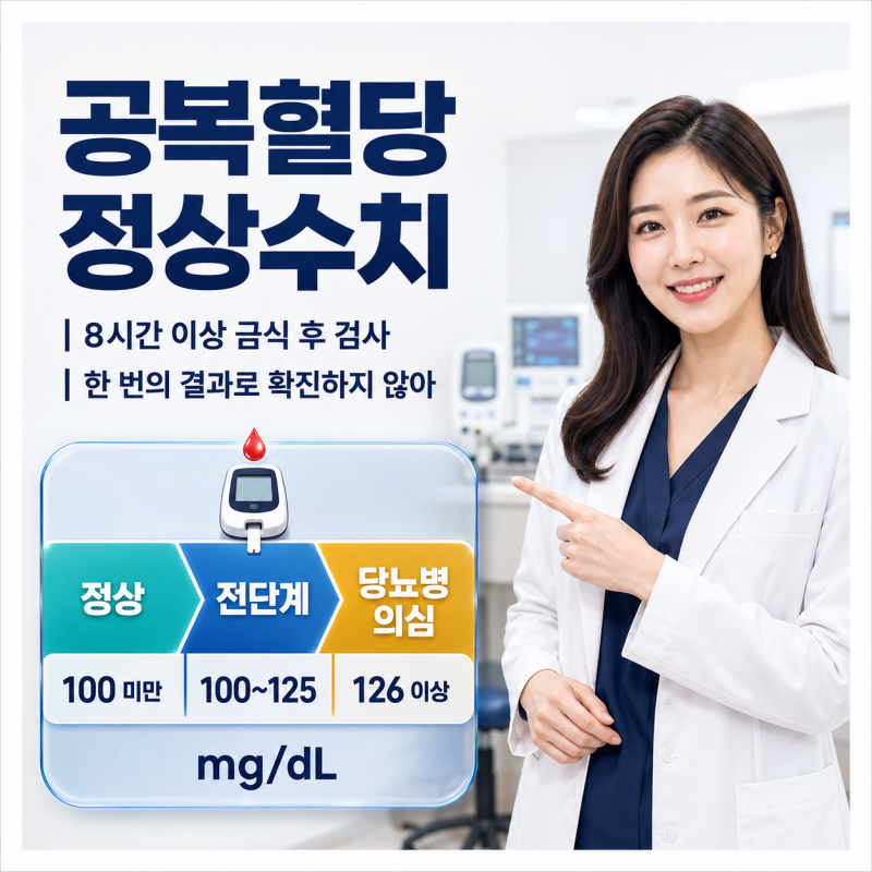 공복혈당 정상수치 및 혈당 낮추는 음식은 무엇일까? 식단 구성법