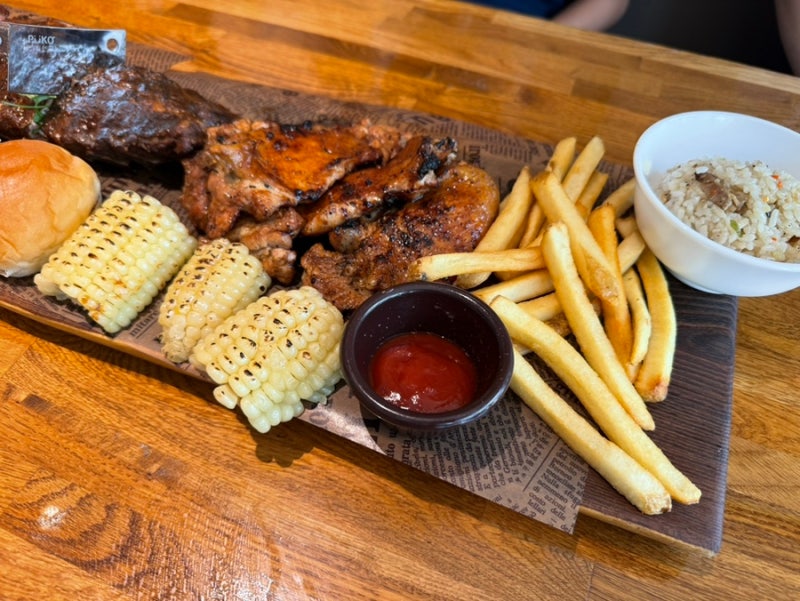 포항 효자 맛집 그릴리언트 I 아이와 함께 가족외식하기 좋은 바베큐 플래터