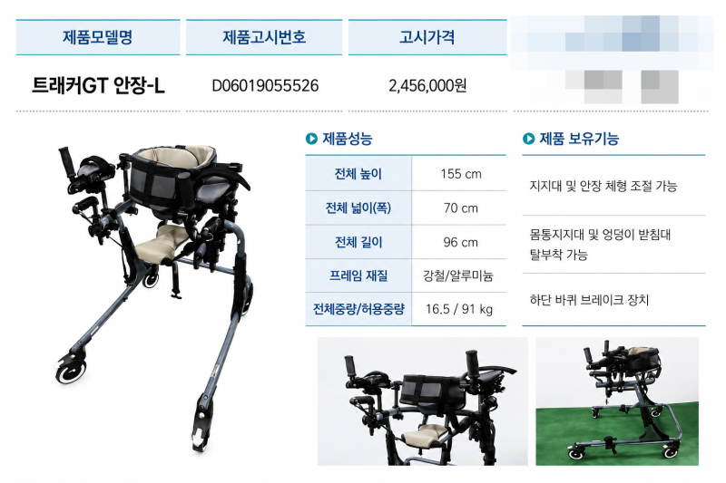 만 18세 이하만 지원받을 수 있는 건강보험급여 제품 (주)포트와 상의하세요^^