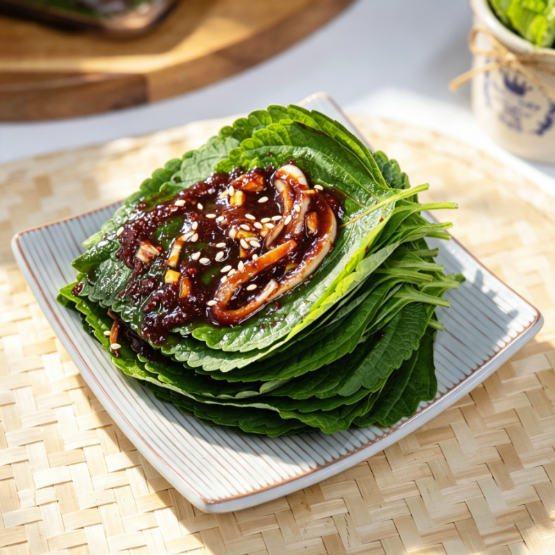 밥 두그릇 순삭! 정호영 깻잎김치 깻잎무침 양념장 레시피