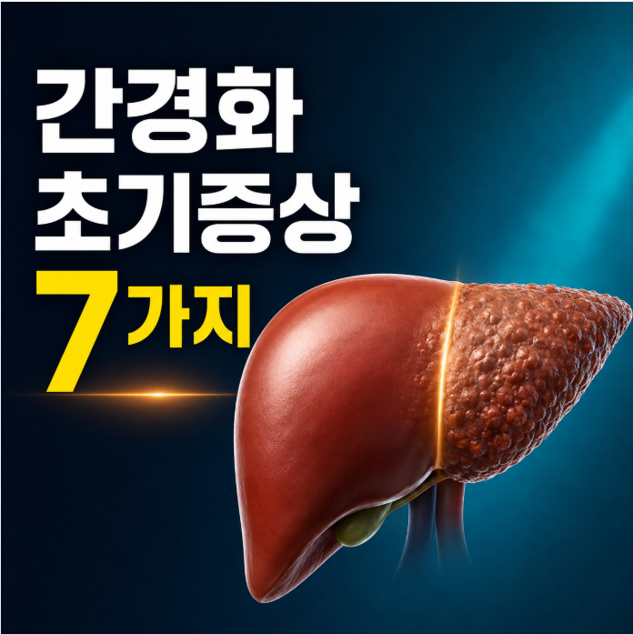 간경화 초기증상 7가지, 몸이 보내는 위험 신호는?